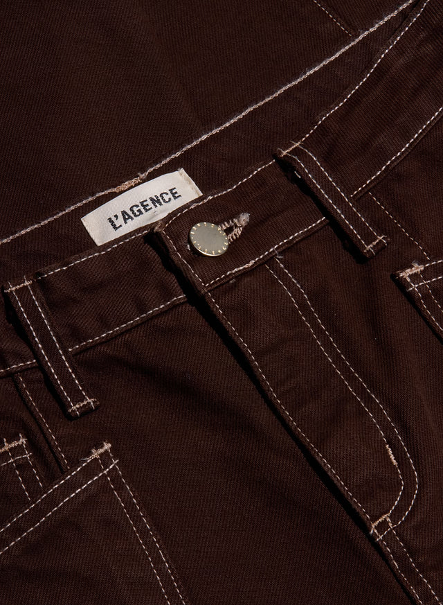 Cody Cropped Barrel-Leg Jean