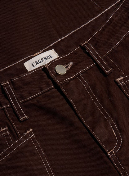 Cody Cropped Barrel-Leg Jean