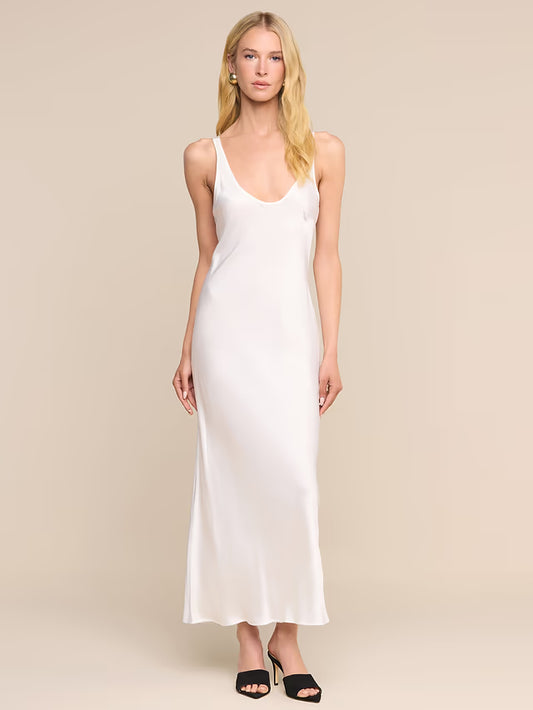 Akiya Satin Maxi Dress
