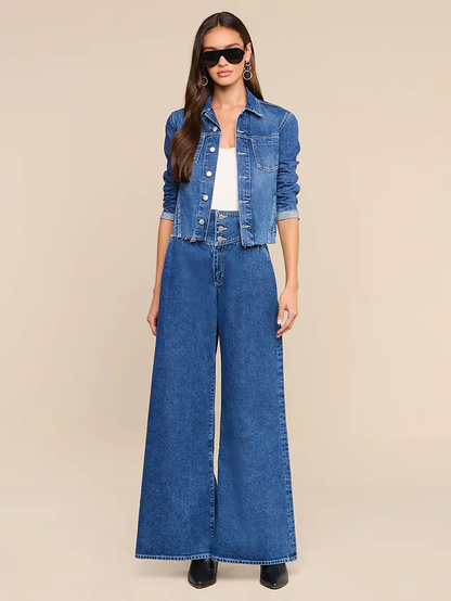 Janelle Slim Raw Jacket
