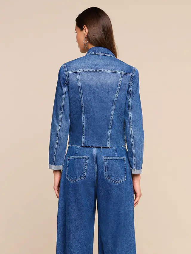 Janelle Slim Raw Jacket