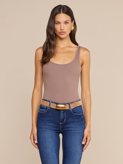 Nica Scoopneck Bodysuit