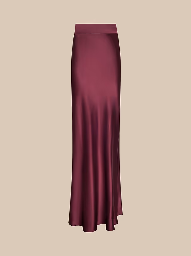 Ryker Silk Maxi Skirt