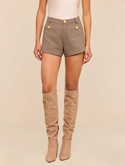 Dionne Tweed Short