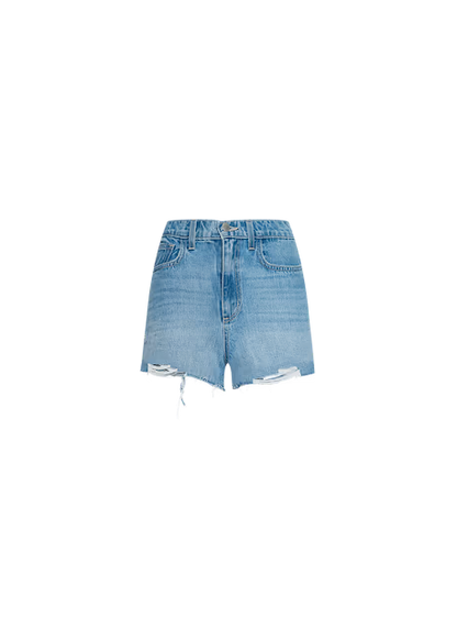 Clark Distressed Jean Short