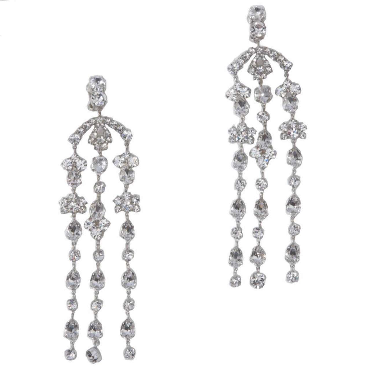 Crystal-Embellished Earrings