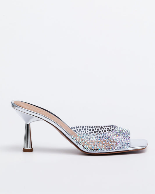 Greta Mule 70 Crystal Embellished