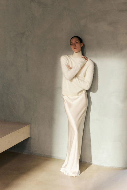 Silk Full Length Skirt