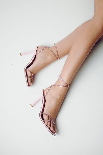 Kim Sandal 90 Crystal Embellished