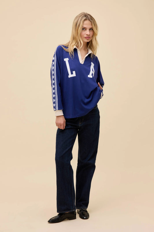 Los Angeles Stars Ragla Rugby Long Sleeve
