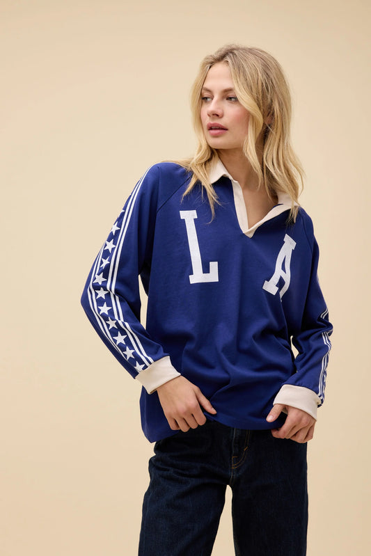 Los Angeles Stars Ragla Rugby Long Sleeve