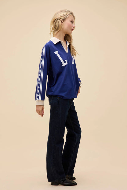 Los Angeles Stars Ragla Rugby Long Sleeve
