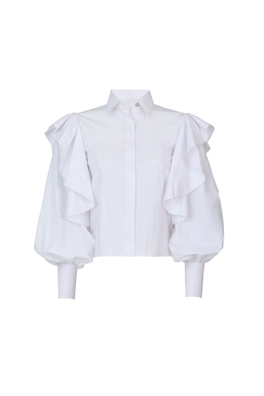 LA SABANA SHIRT IN WHITE