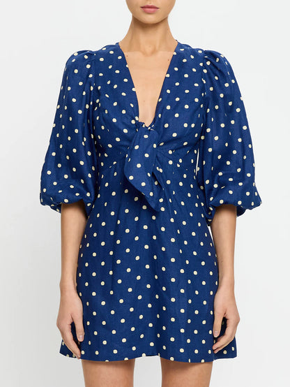 Lily Sleeved Mini Dress