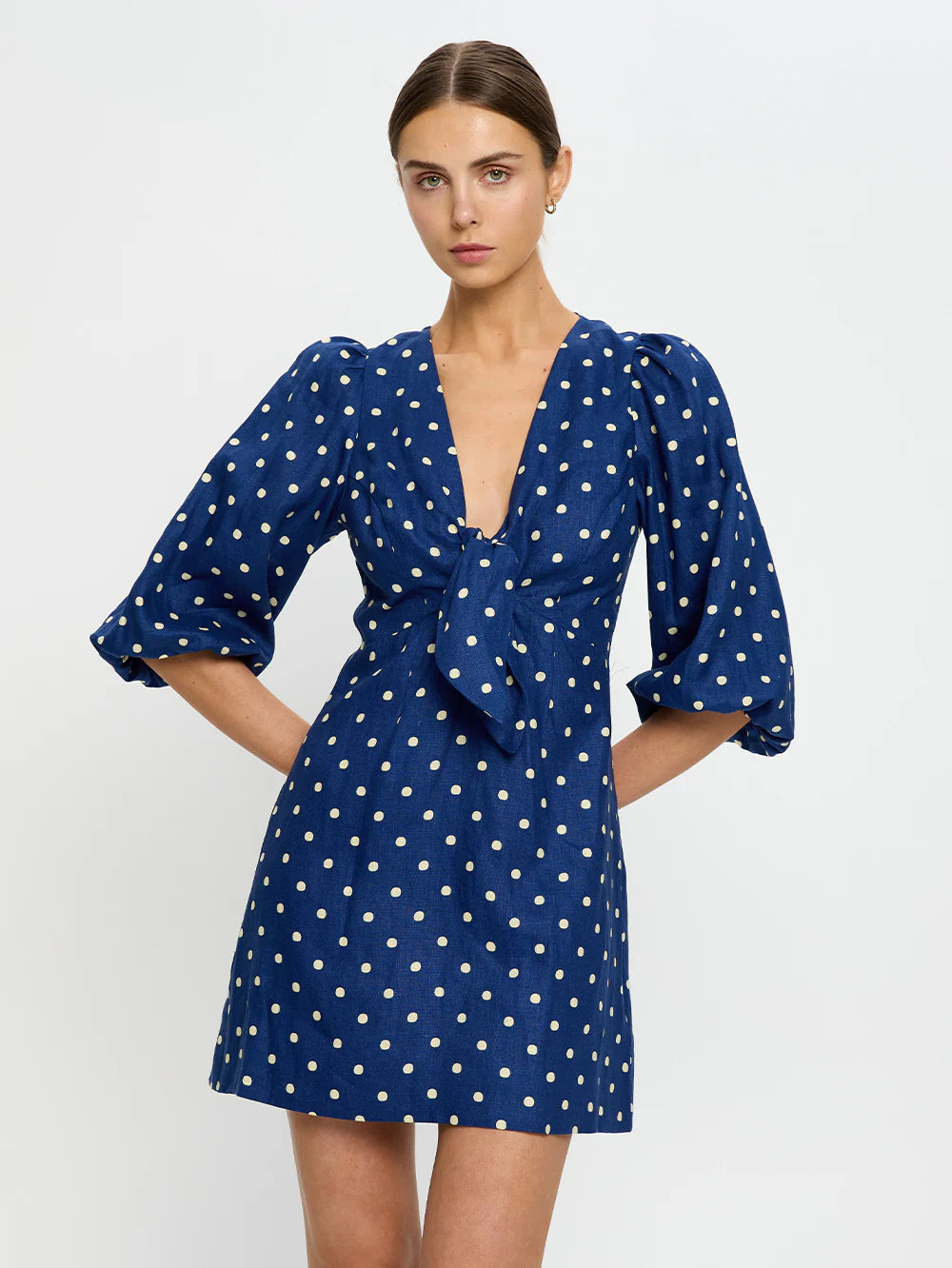 Lily Sleeved Mini Dress