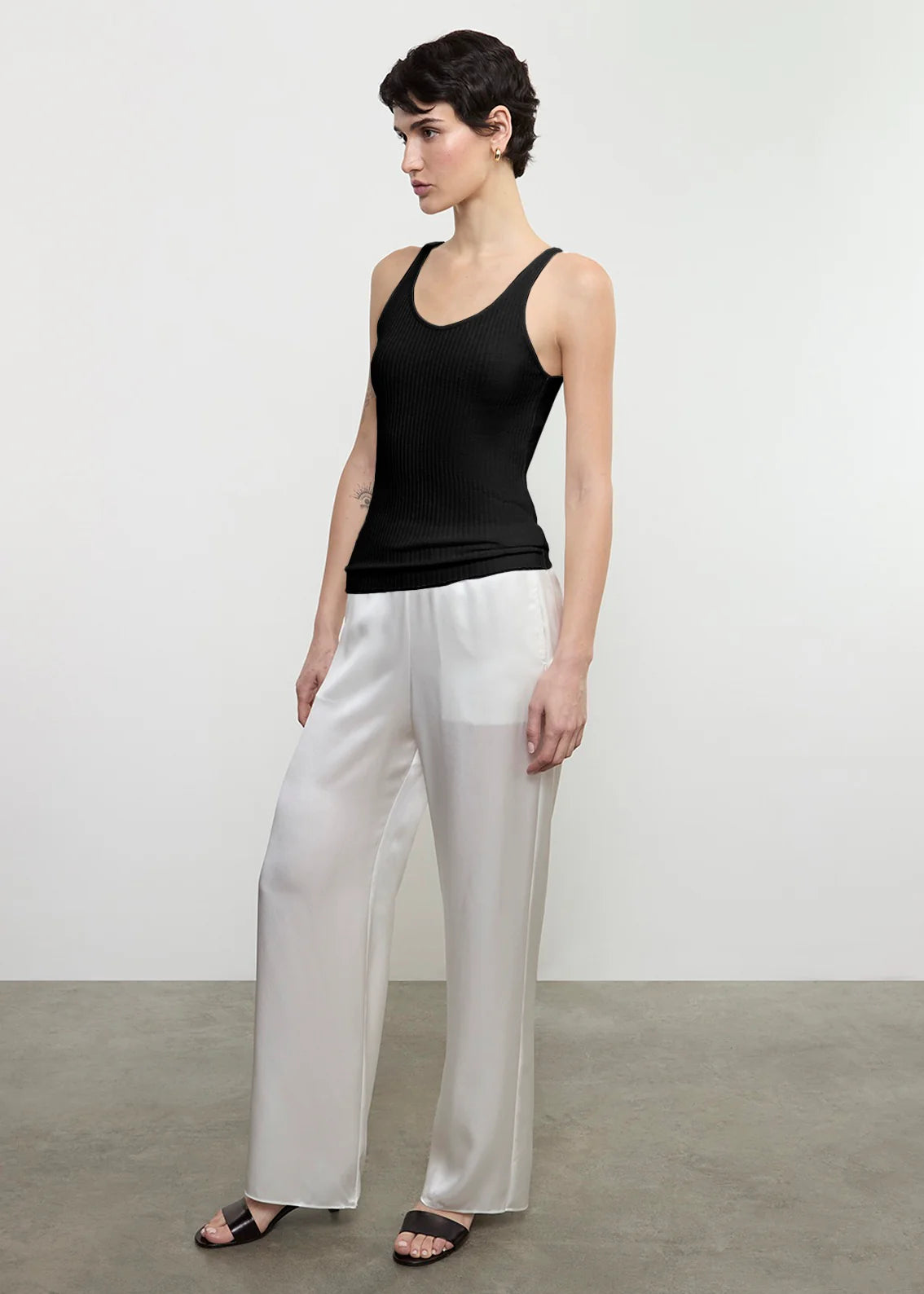 Military Rib Slim Tank