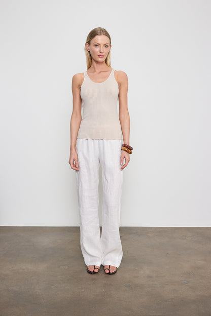 Military Rib Slim Tank
