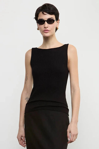Military Rib Boatneck Tank