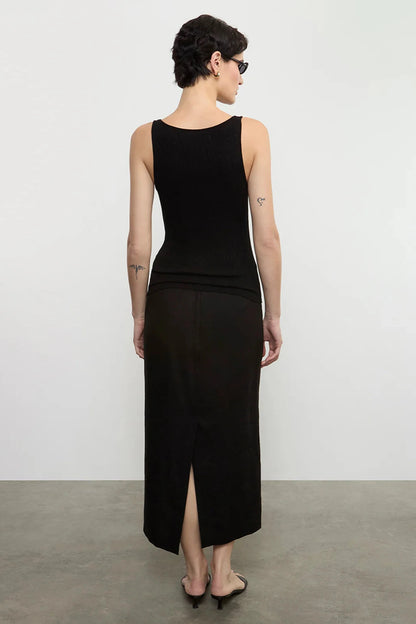 Linen Pencil Skirt