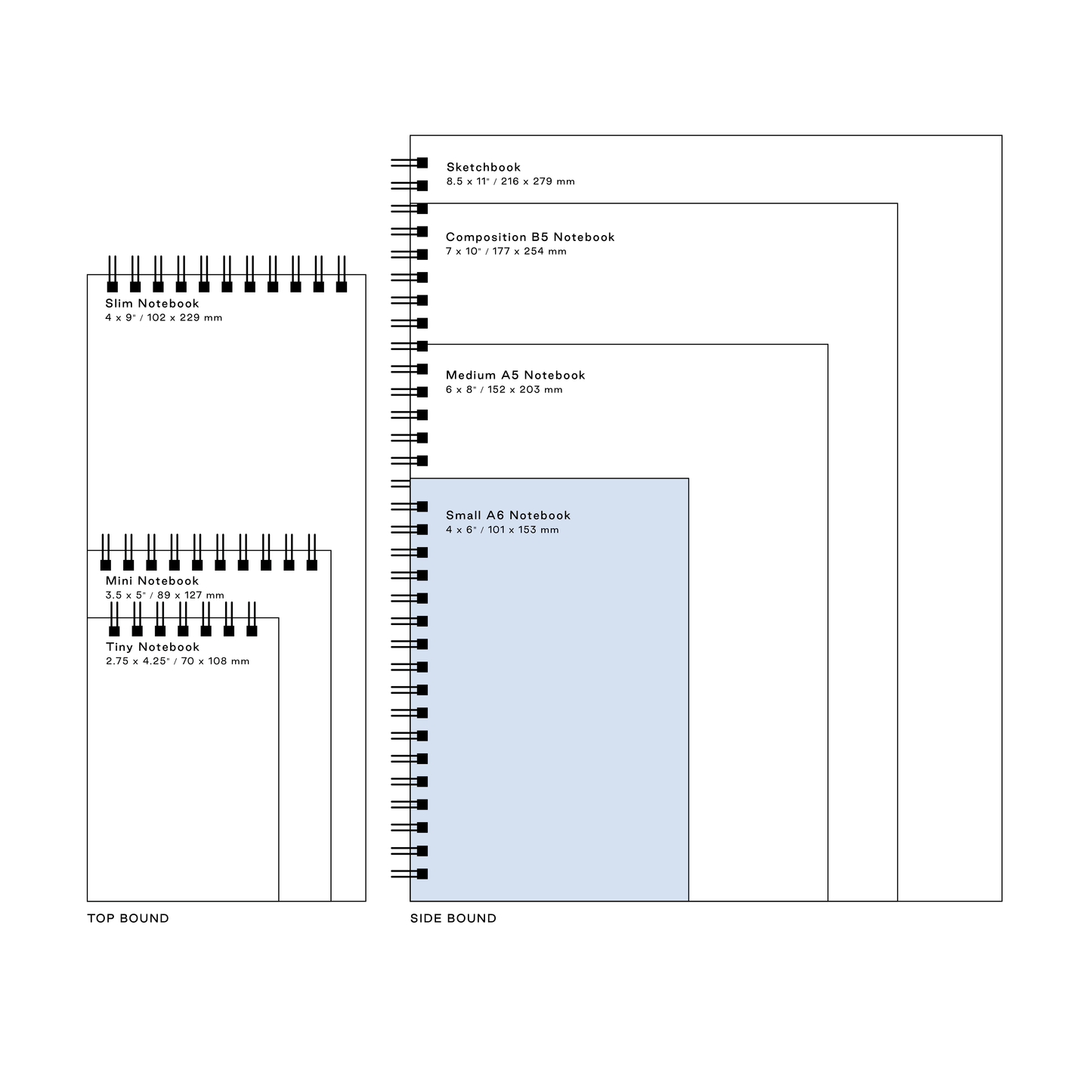 Sierra Small A6 Notebook