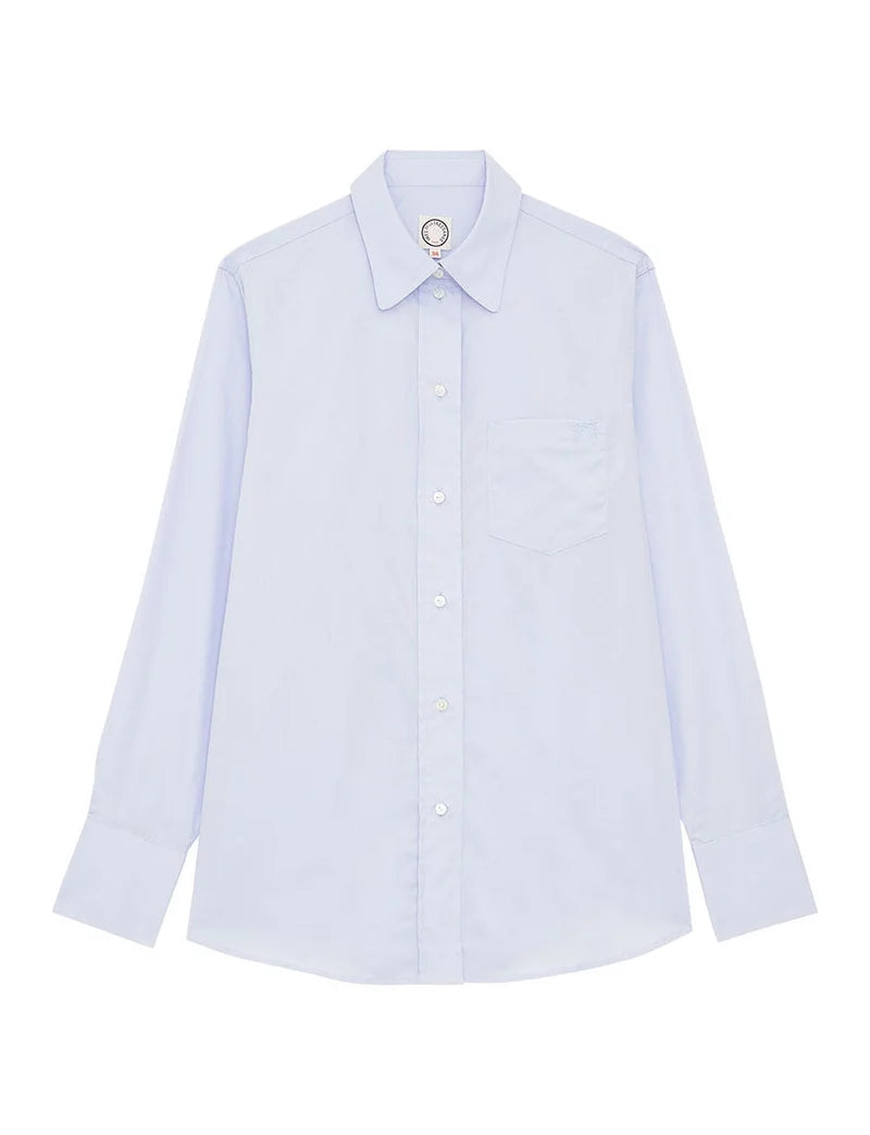 Maureen Light Blue Cotton Shirt