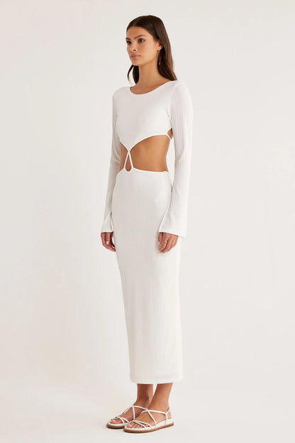 Oasis LS Midi Dress