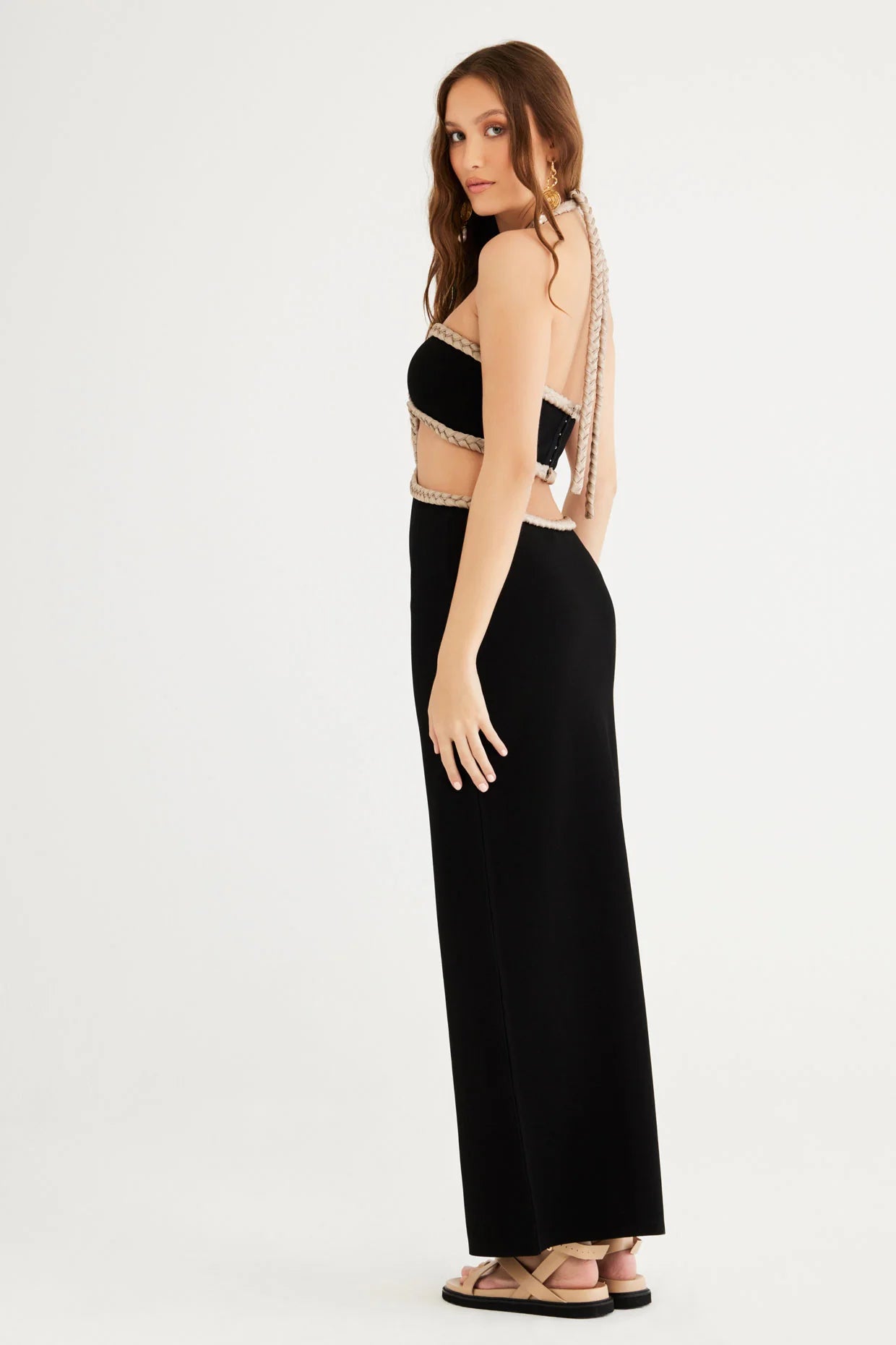 Riviera Bandeau Maxi Dress