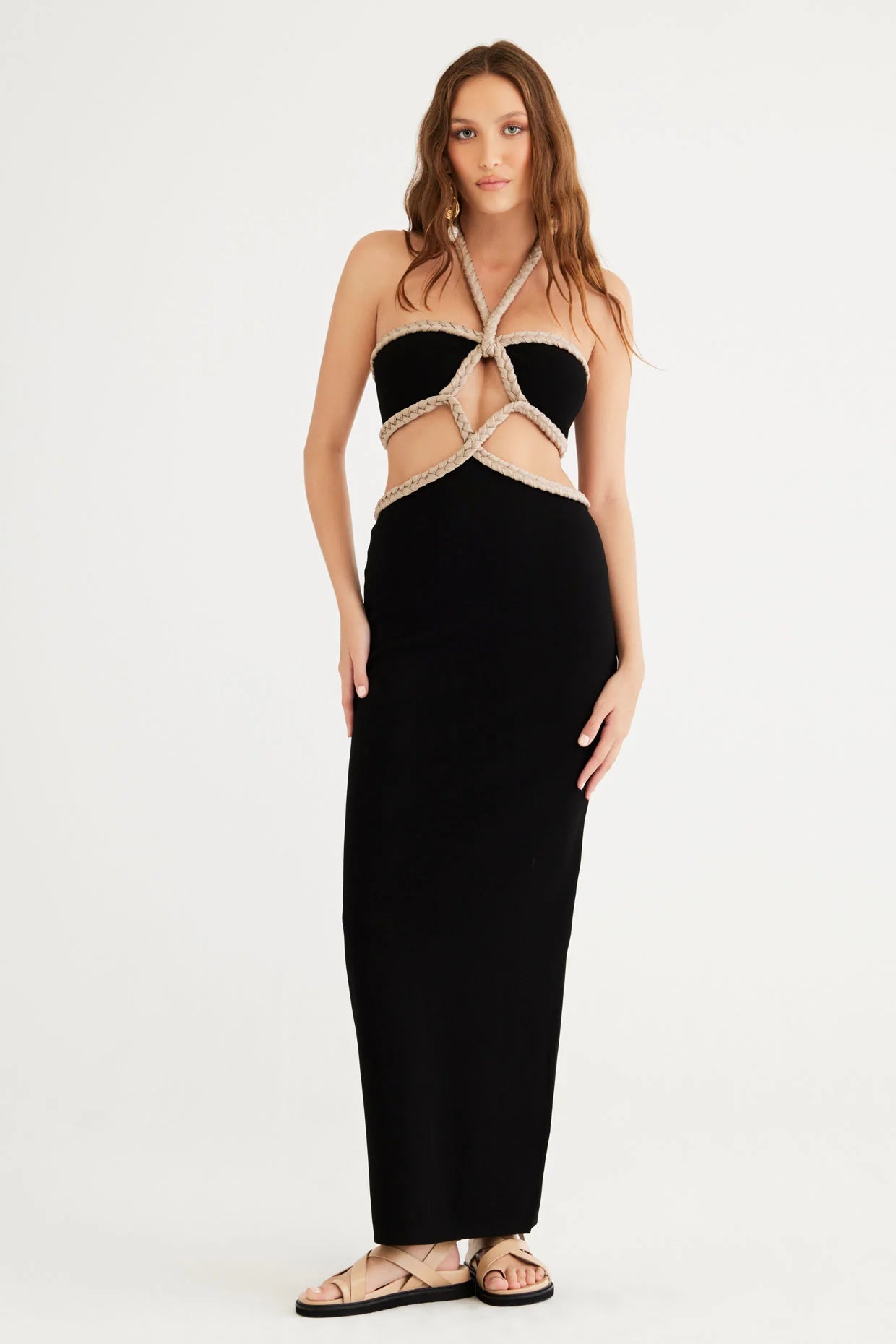 Riviera Bandeau Maxi Dress