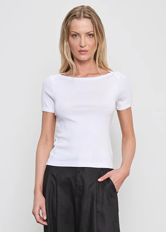 Supima Cotton Bateau Tee