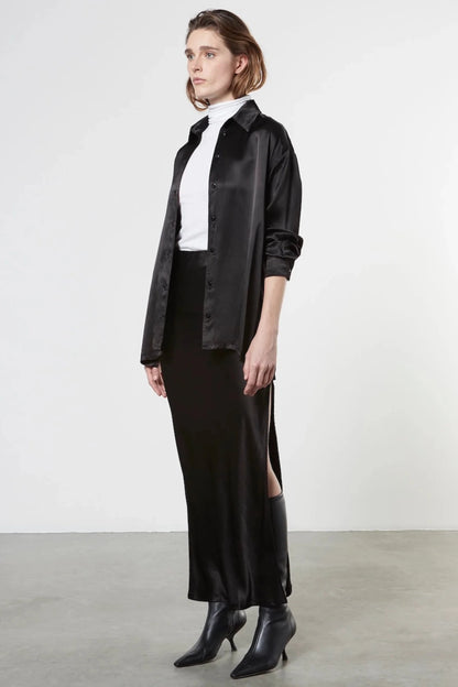Bias Maxi Skirt