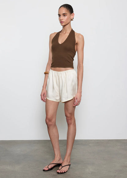 Silk Rib U Halter