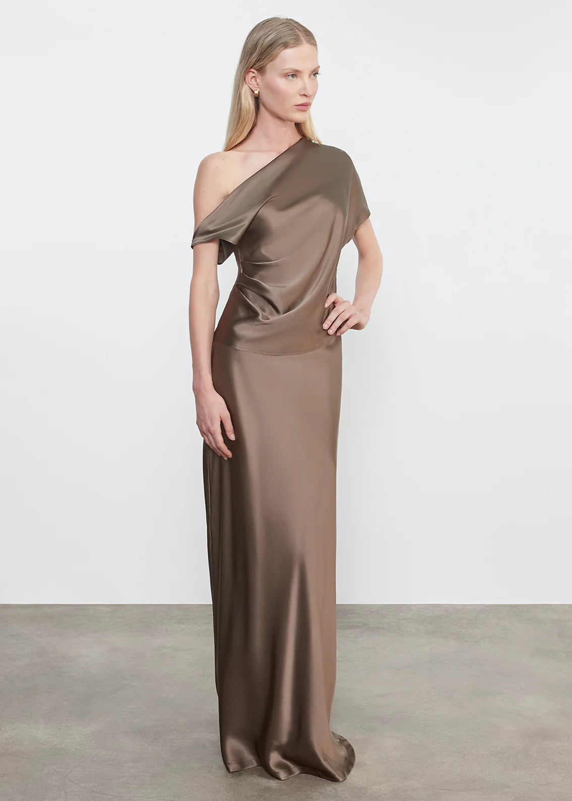 Silk Full Length Skirt