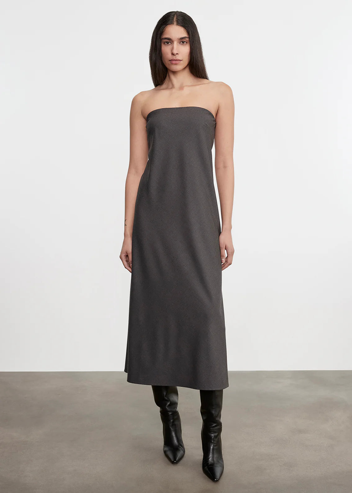 Easy Strapless Bias Dress
