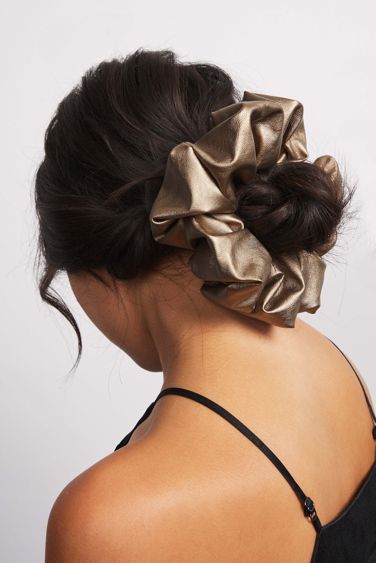 Hat Attack x Kapsule Savannah Scrunchie- Metallic