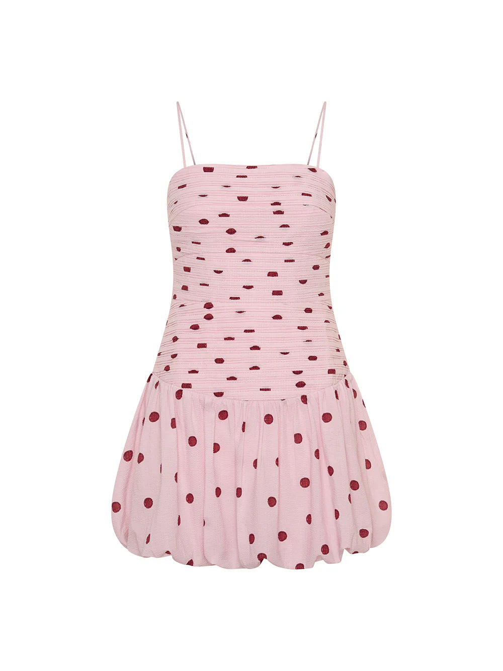 Sia Bubble Hem Mini Dress