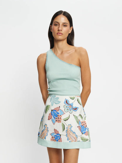 Azure Mini Skirt