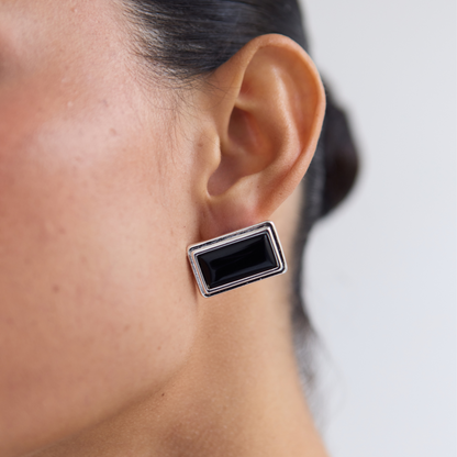 Heaven Mayhem ARCHER RECTANGLE EARRINGS