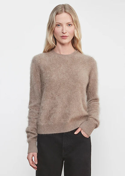 Longhair Cashmere Easy Crew