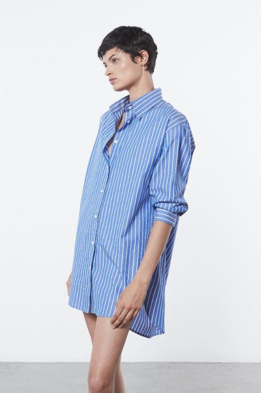 Poplin Mini Shirtdress