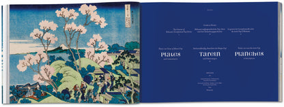 Hokusai. Thirty-six Views of Mount Fuji (German, French, English)