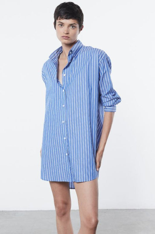 Poplin Mini Shirtdress