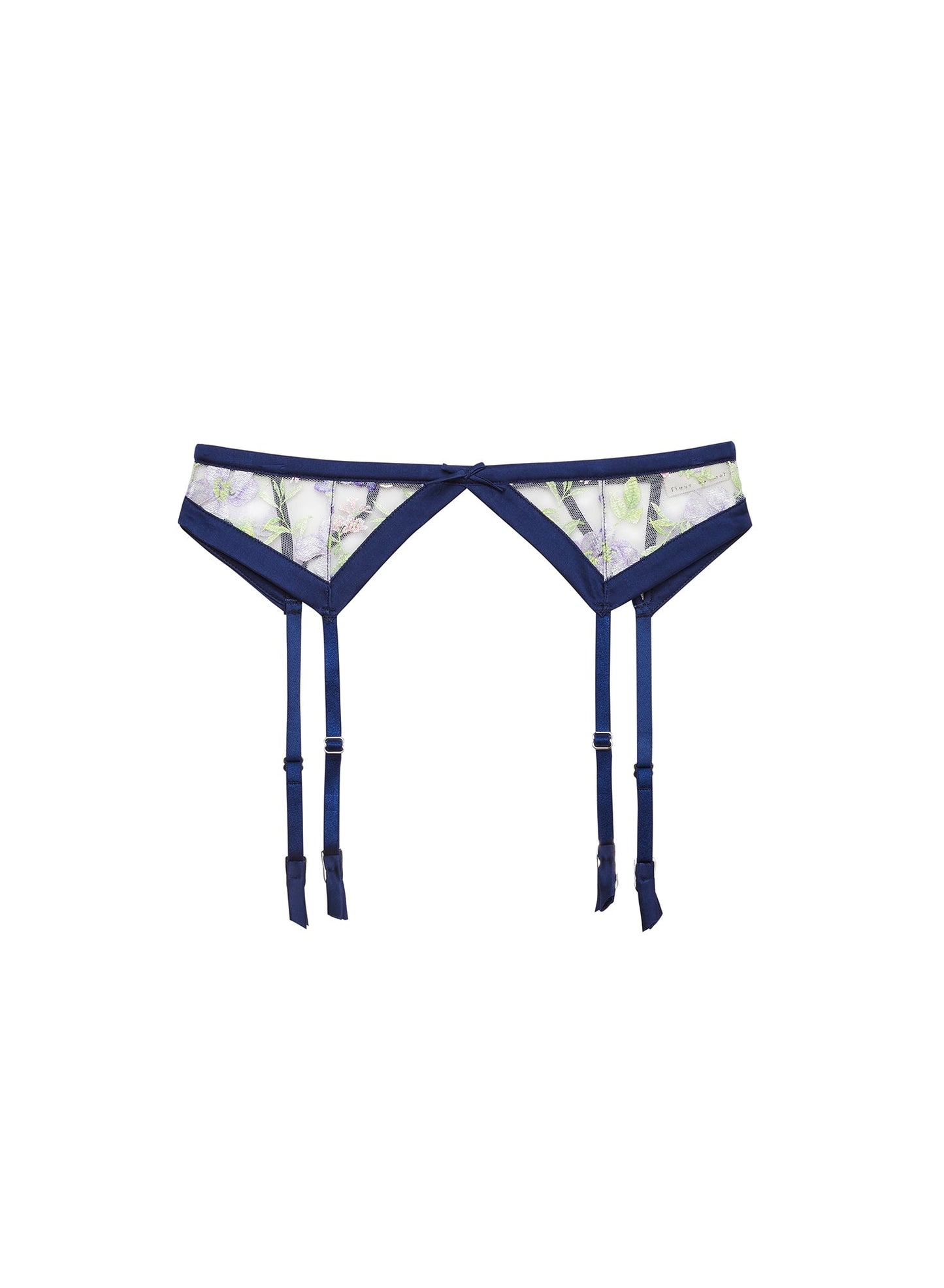 Elara Embroidery Garter Belt