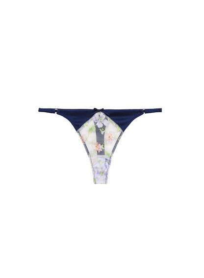 Elara Embroidery Thong