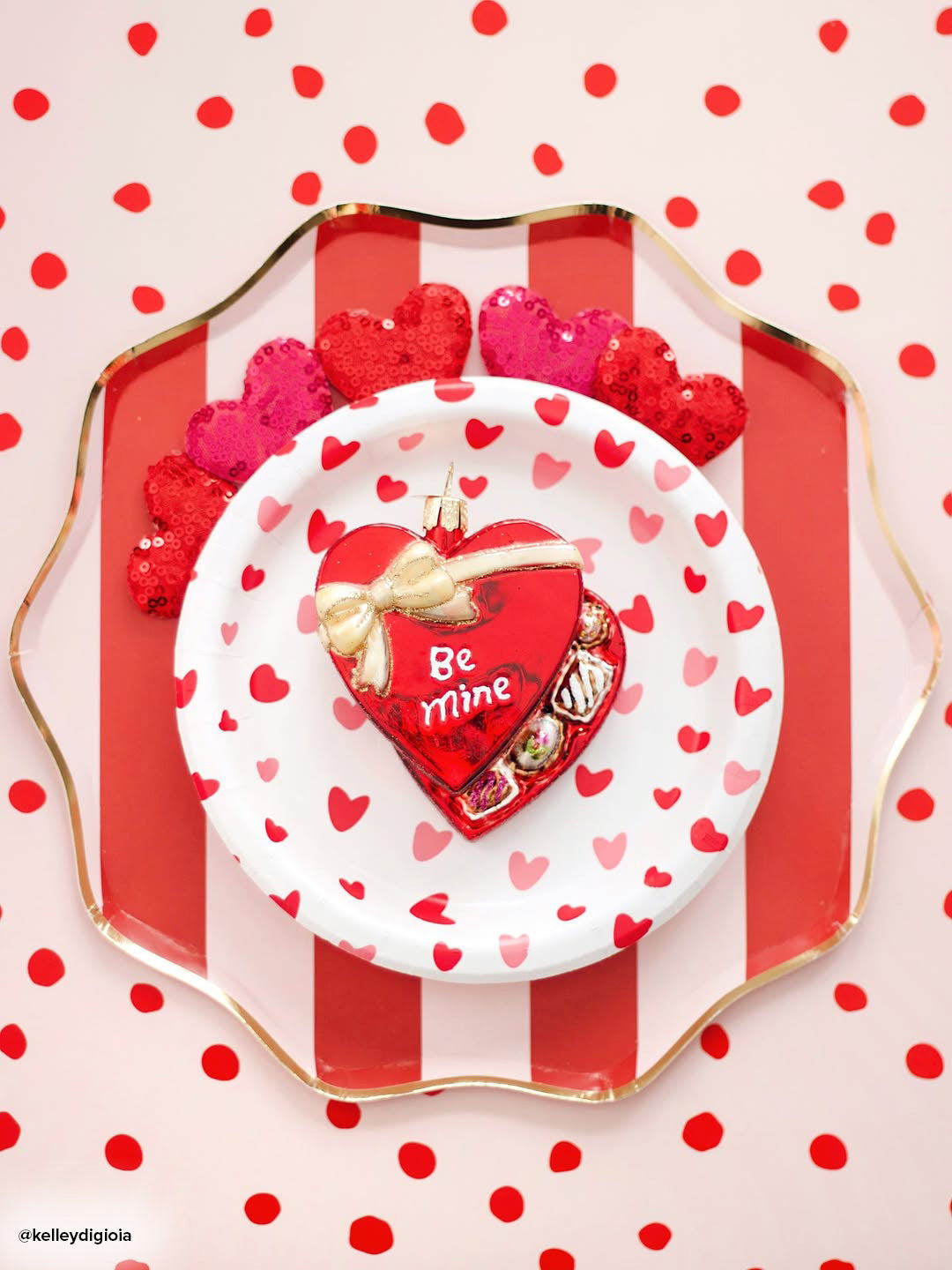 Valentine Chocolates Ornament