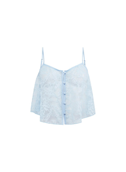 Jasmine Lace Flutter Cami