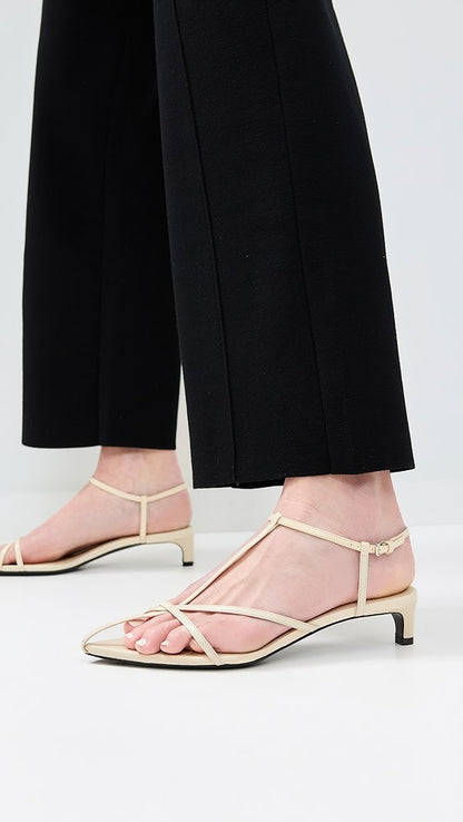 Cage Low-Heel Sandal