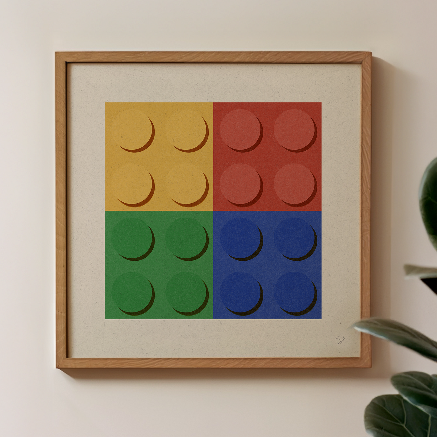 Builder Bricks LEGO inspired by Seb Moran