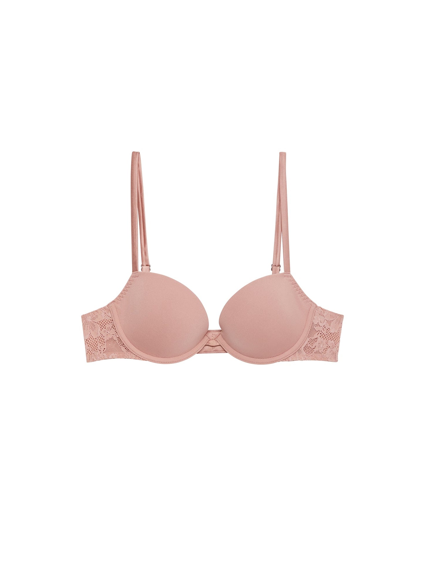 Le Stretch Lace Molded Demi Bra