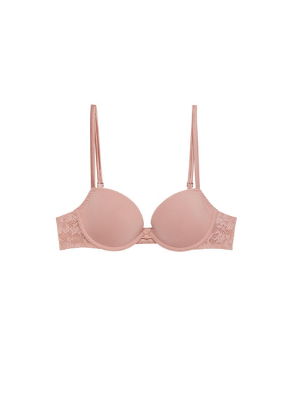 Le Stretch Lace Molded Demi Bra