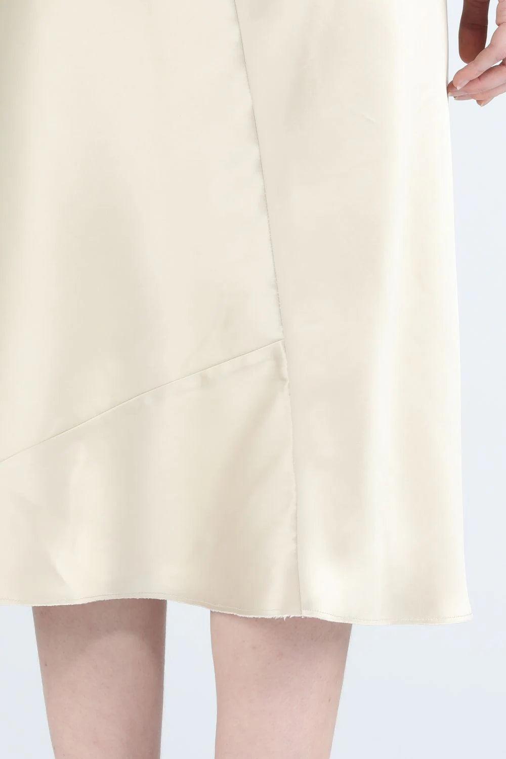 Bias-Cut Skirt